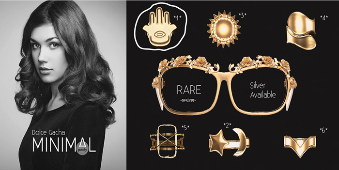 MINIMAL - Dolce Ring 1 -Gold-