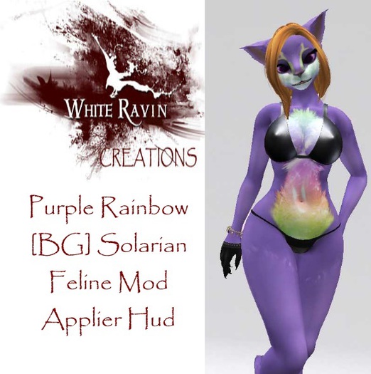 White Ravin Creations - Purple Rainbow Mod