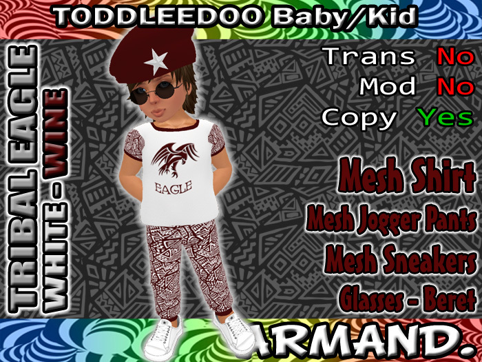 --ARMAND-- TRIBAL EAGLE - WHITE-WINE