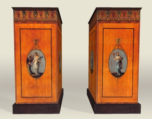 Pair George III Pedestals 