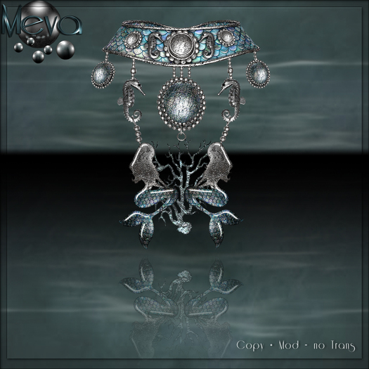 Meva Mermaid Necklace 2 Box