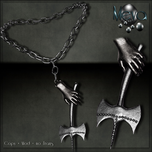 Meva Axt Necklace Iron Box