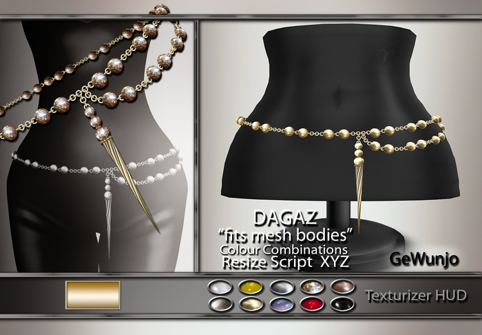 GeWunjo : DAGAZ gold belt
