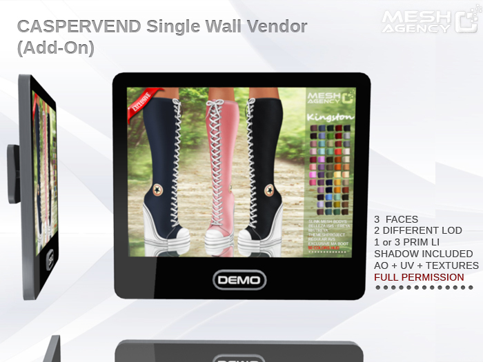 ::MA:: Caspervend Single WALL Vendor FULL PERM