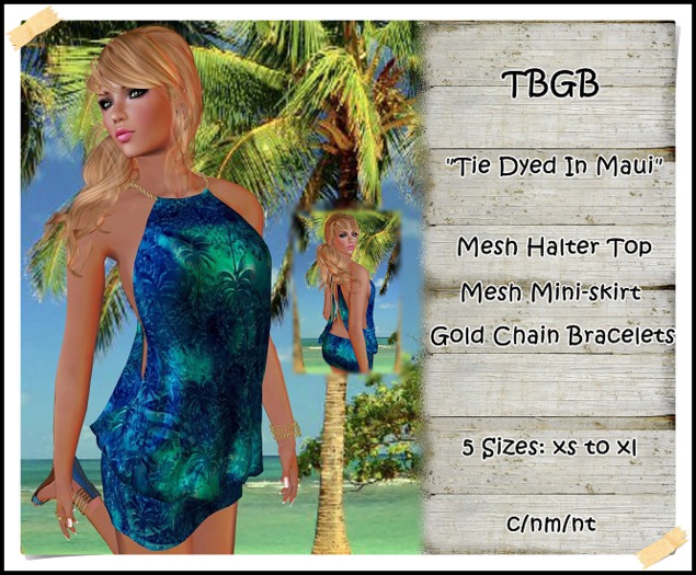 !!! TBGB - "Tie Dyed In Maui" by Sej