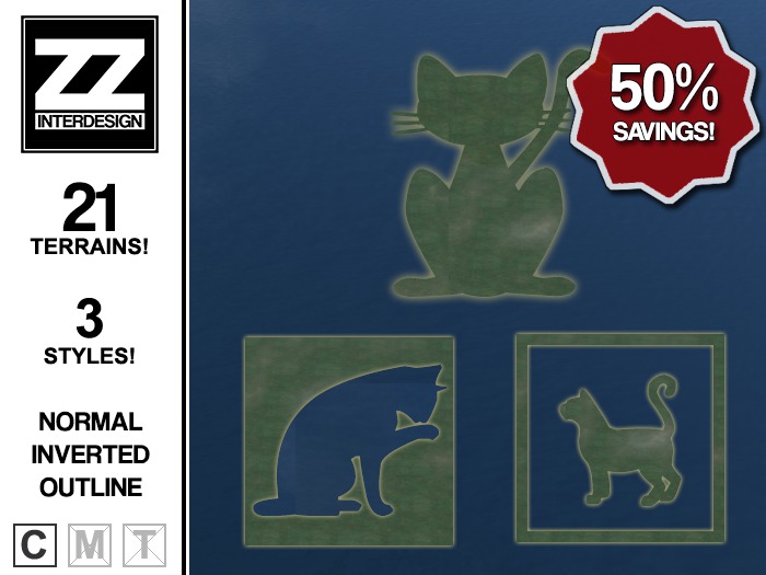 Cat Terrain Map - 21 Item Fat Pack