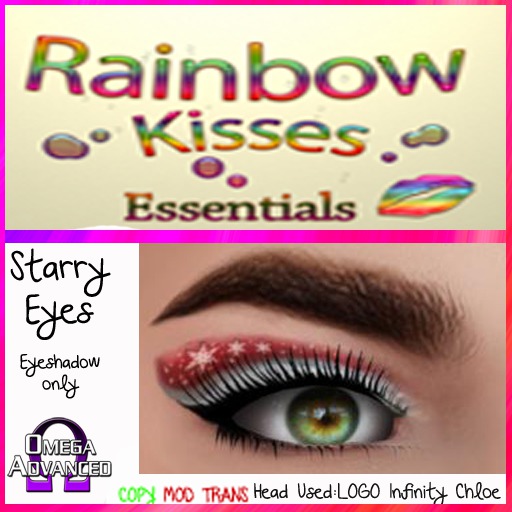 (Boxed)Starry Eyes-Logo-Rainbow Kisses
