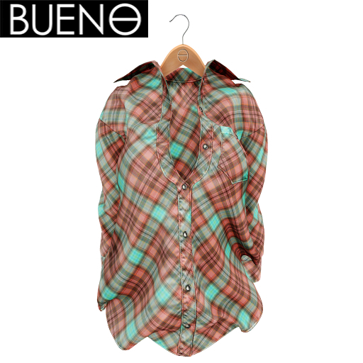 BUENO- Breeze Shirt - Spring Plaid