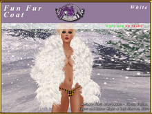 *E* Fun Fur [Boxed] White 