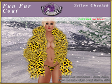 *E* Fun Fur [Boxed] Yellow Cheetah
