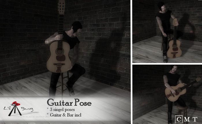 Lil'Bug Guitar Pose