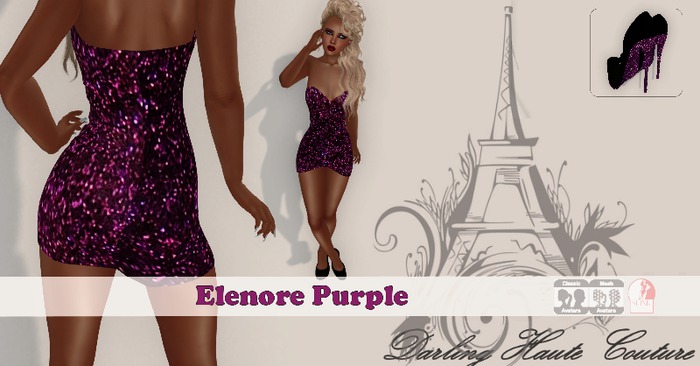 *DHC* Elenore Outfit Purple