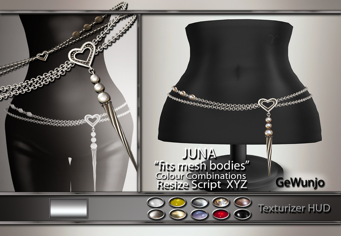 GeWunjo : JUNA silver belt