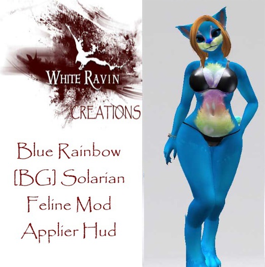 White Ravin Creations - Blue Rainbow Mod
