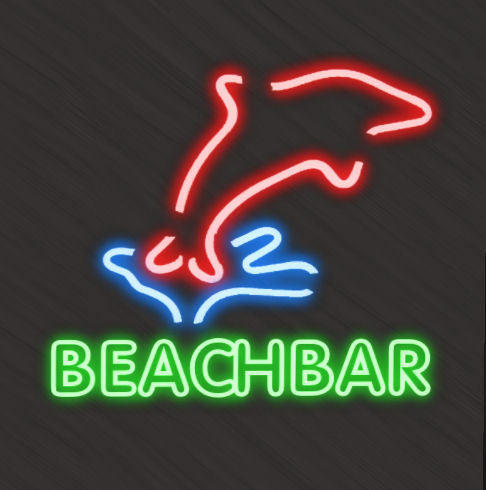 beachbar neon