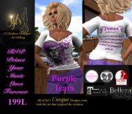 Purple Tears Prince Pants Outfit