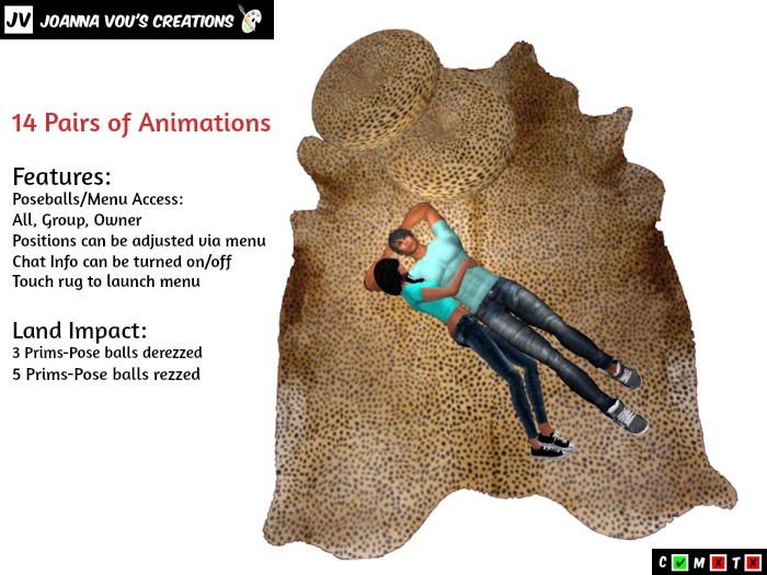 ::JV::Leopardskin Cuddle Rug