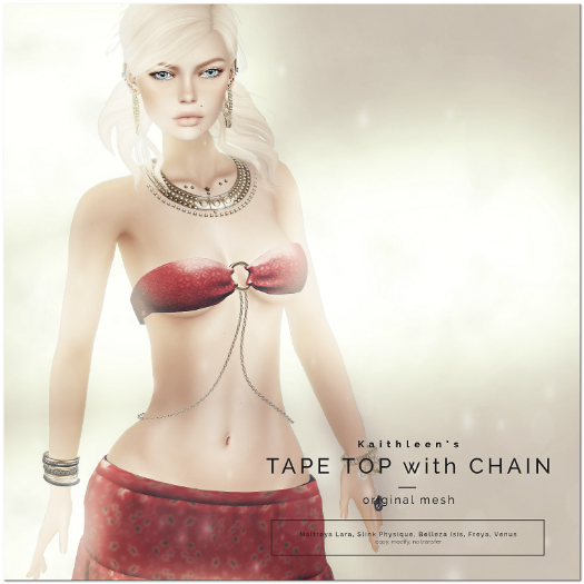 Kaithleen's Tape Top with Chain - FATPACK