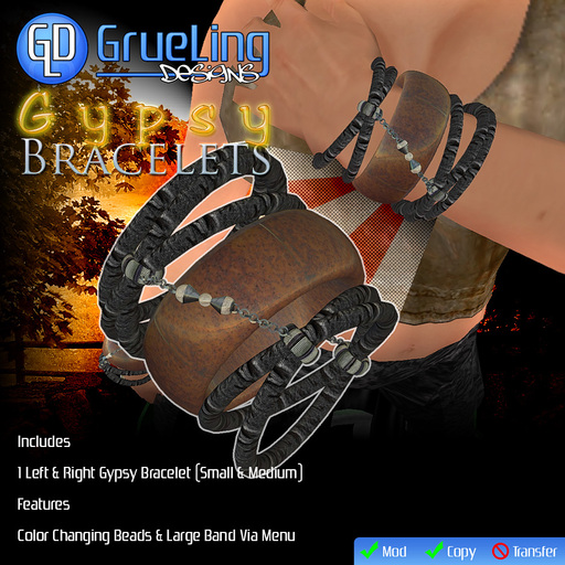 GrueLing Designs - Gypsy Bracelets