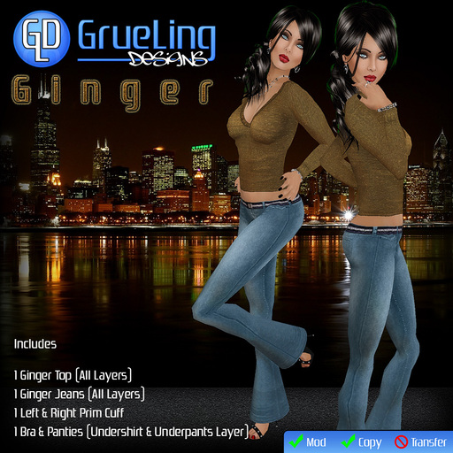 GrueLing Designs - Ginger
