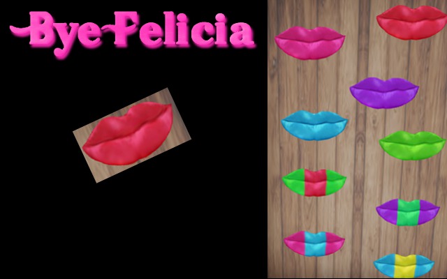 *BF* Kiss me Lips Red