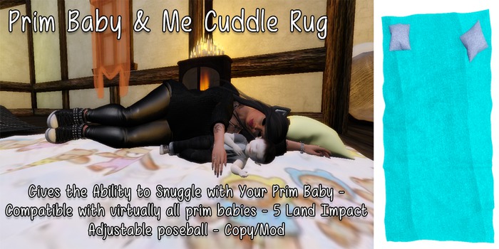 Prim Baby & Me Cuddle Rug {Little Boy Blue}