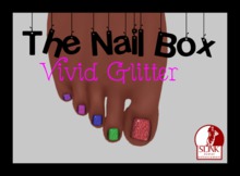 The Nail Box - Vivid Glitter Nails - Slink
