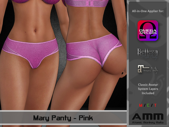 [AMM] Mary Panty Pink
