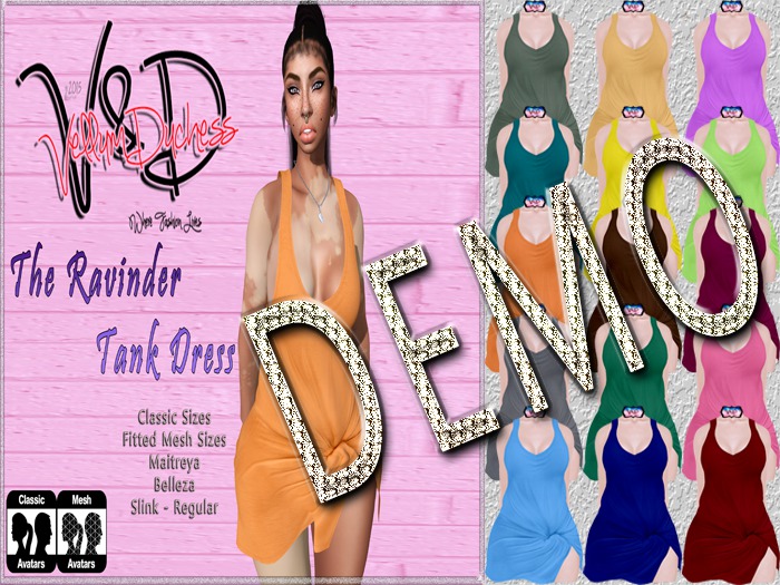 ~[V]-[D]~ The Ravinder Tank Dress DEMO