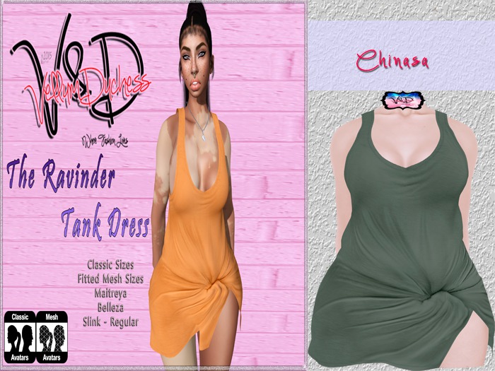 ~[V]-[D]~ The Ravinder Tank Dress [Chinasa]