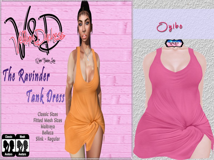~[V]-[D]~ The Ravinder Tank Dress [Oyibo]
