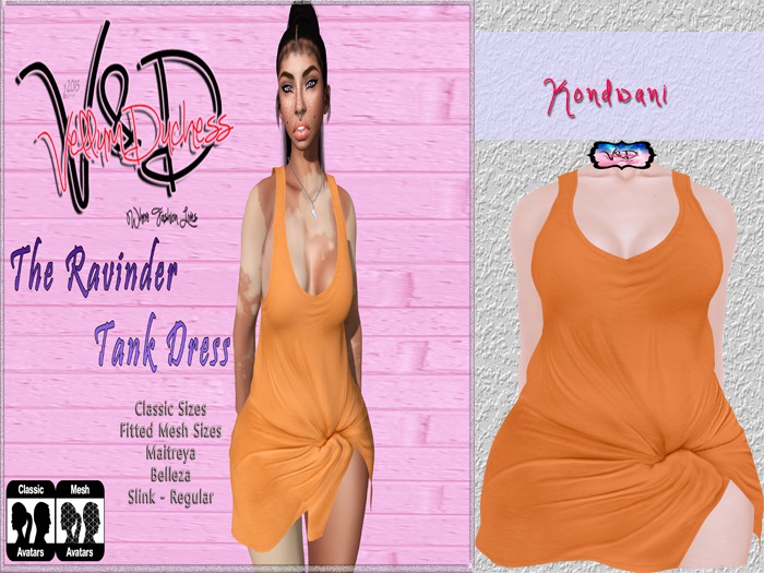 ~[V]-[D]~ The Ravinder Tank Dress [Kondwani]