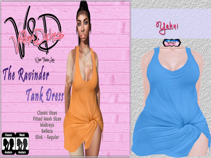 ~[V]-[D]~ The Ravinder Tank Dress [Yahui]