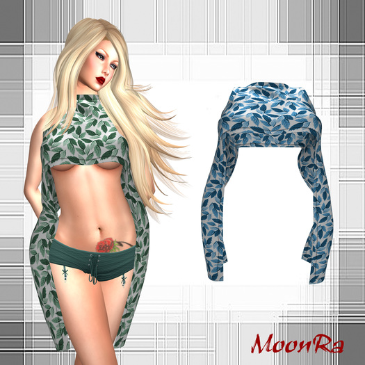 MoonRa Peras Blue Top