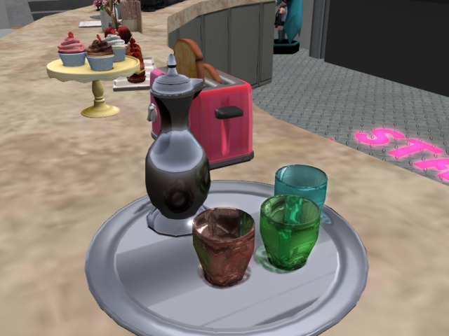 water pot & 3 glasses set