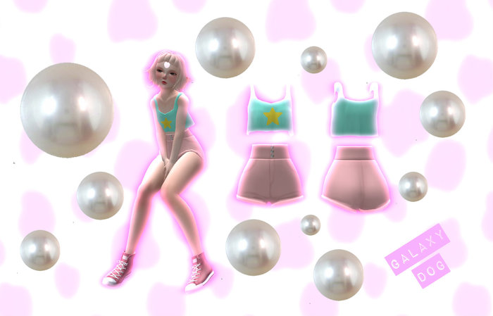 [GD] Pearl Themed Outfit Mod