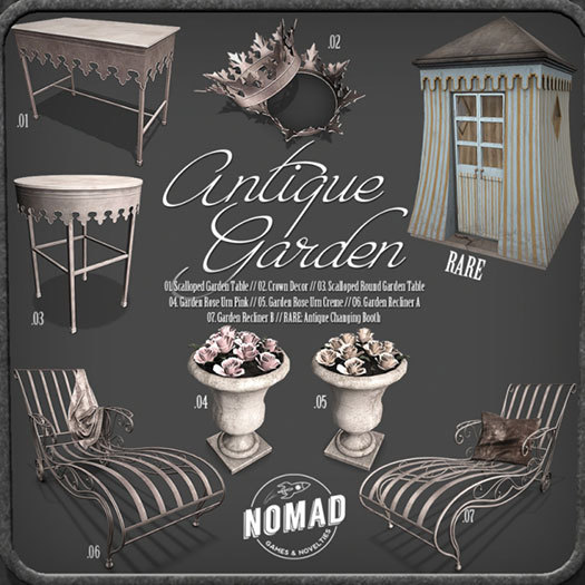 NOMAD // Antique Garden // RARE