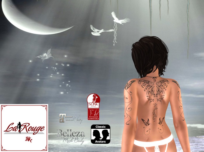 La Rouge - Butterfly Dream - Tattoo