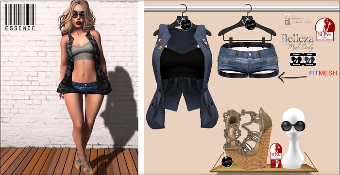 :ESSENCE:URBAN ORIGINAL/JEANS