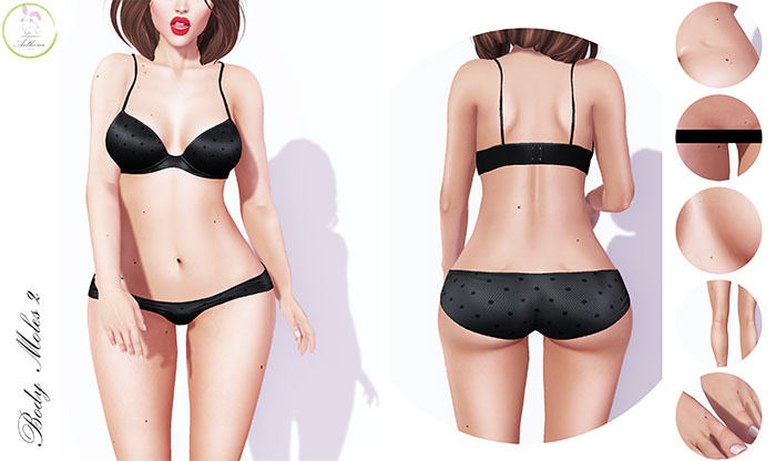 Aidhona - Body Moles 2 for TheMeshProject