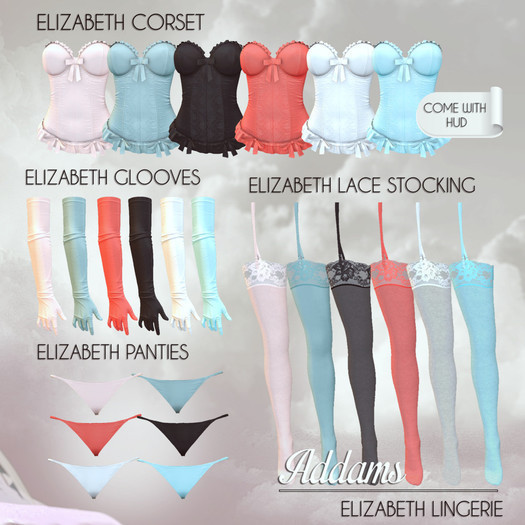 Addams // Elizabeth Panties // White 