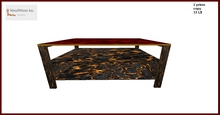 Modern lavarock coffee table. Only two prims!