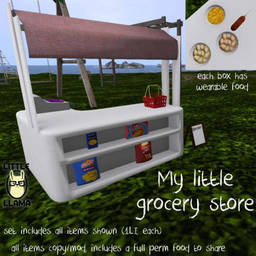 Little Llama - My Little Grocery Store