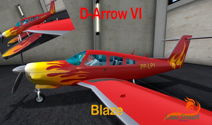Paint D-Arrow VI (Blaze)