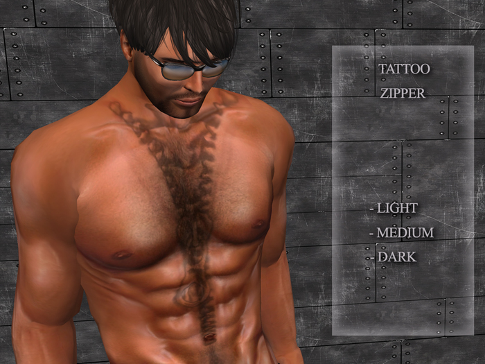 Tatto Zipper
