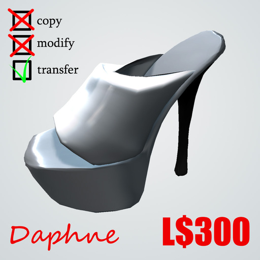 Daphne Sculpted Platform High Heels - SILVER