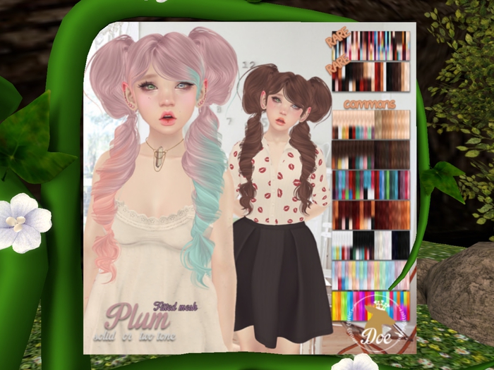 Doe: Plum (solid) - Neon