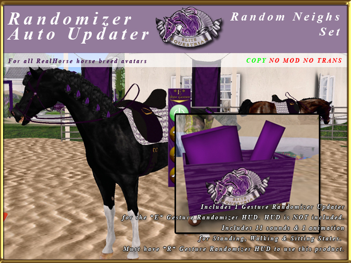 *E* Randomizer Uploader Pack [Boxed] Random Neighs Set