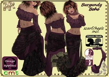 Burgundy Boho!-Rejuve's raggs