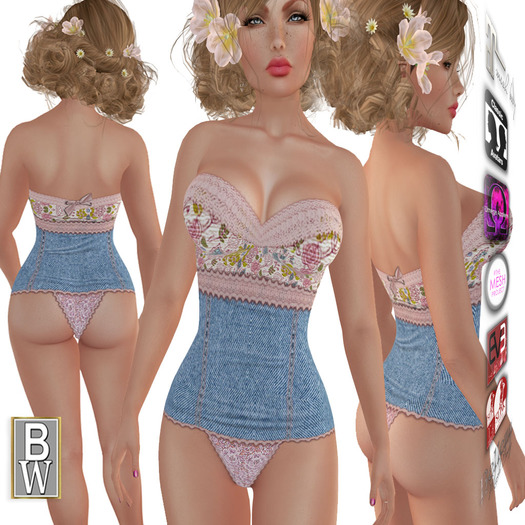 Jeans pinup Femme